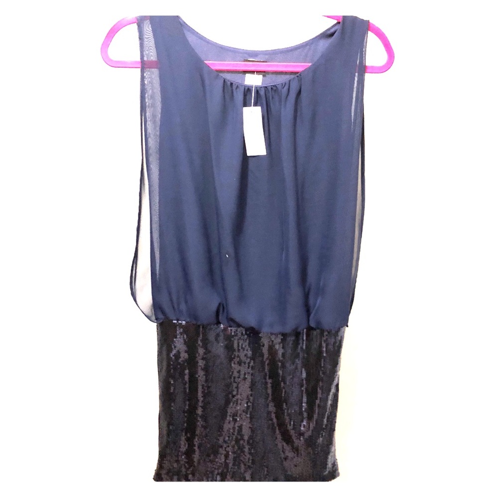 Navy blue dress